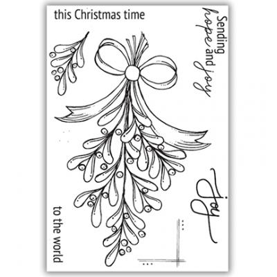 Julie Hickey Designs Clear Stamps - Under The Mistletoe